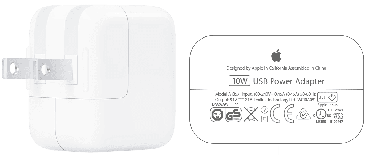 10W USB 전원 어댑터