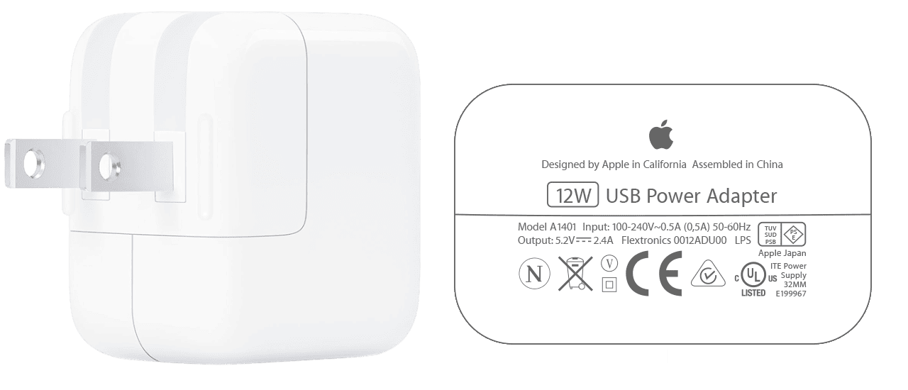 12W USB 전원 어댑터