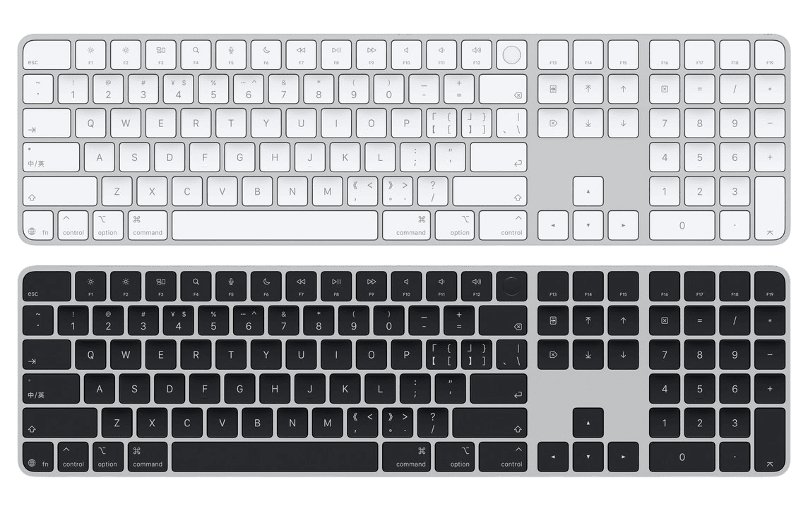 Magic Keyboard(Touch ID 및 숫자 키패드 포함)(USB-C)